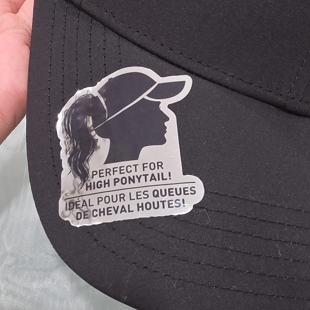 Puma Pet Cap in Black with White Logo